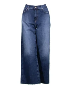 AG Jeans Saige Wide Leg Crop Jeans Enigma