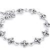 Bloodline Design Antique Floral Link Bracelet