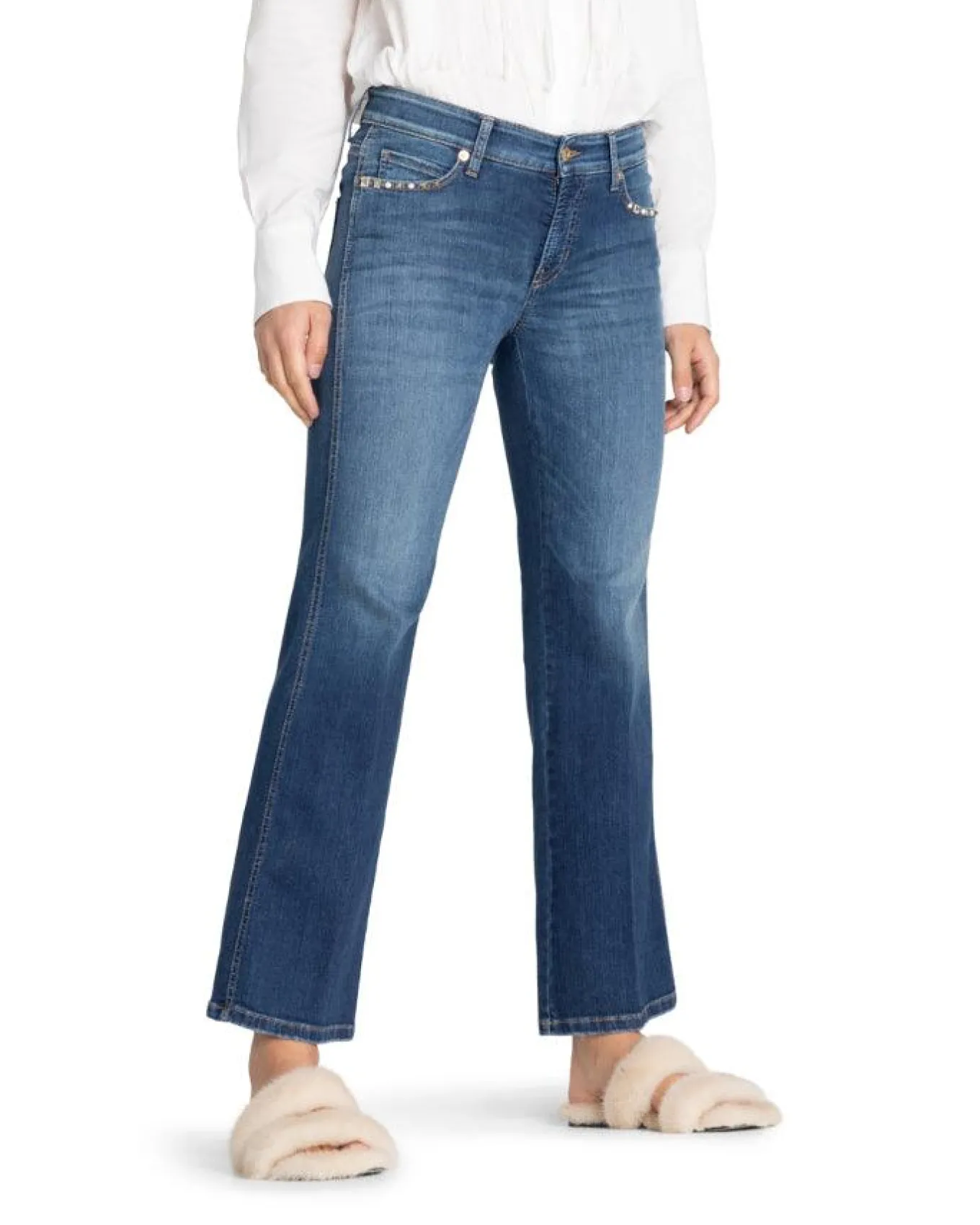 Cambio Francesca Pocket Detail Jeans