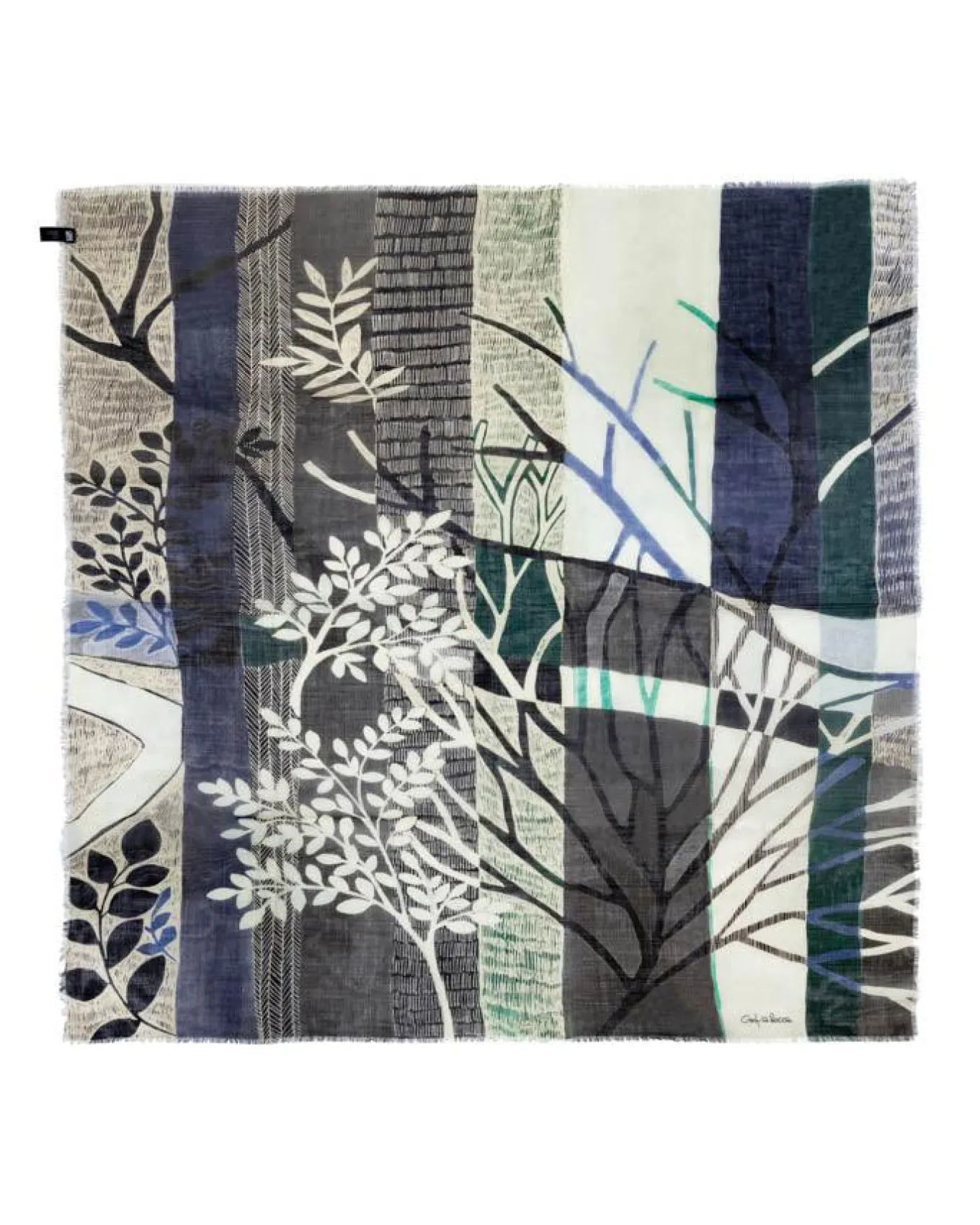 Cinzia Rocca Abstract Nature Scarf