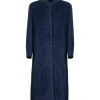 Cinzia Rocca Notch Collar Wool Alpaca Maxi Coat