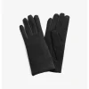 Cinzia Rocca Perforated Pattern Nappa Leather Gloves