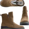 Dama Suede Dual Zip Boot