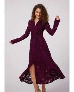 Diane Von Furstenberg Regent Lace Midi Dress