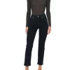 DL1961 Mara Mid Rist Straight Leg Jean