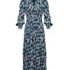 DVF Gil Floral Print Dress