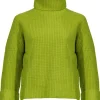 Kinross Cashmere Luxe Rib Knit Turtleneck