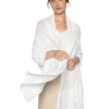 Kinross Cashmere Shadow Stripe Wrap