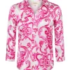 L'Agence Dani 3/4 Sleeve Mediterranean Blouse