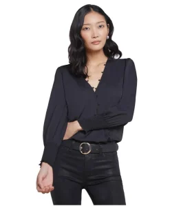 L'Agence Enzo Crossfront Blouse
