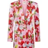 L'Agence Gwyneth Floral Boyfriend Blazer