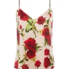 L'Agence Jane Silk Romantic Rose Camisole
