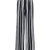 L'Agence Lillian Wide Leg Stripe Pant