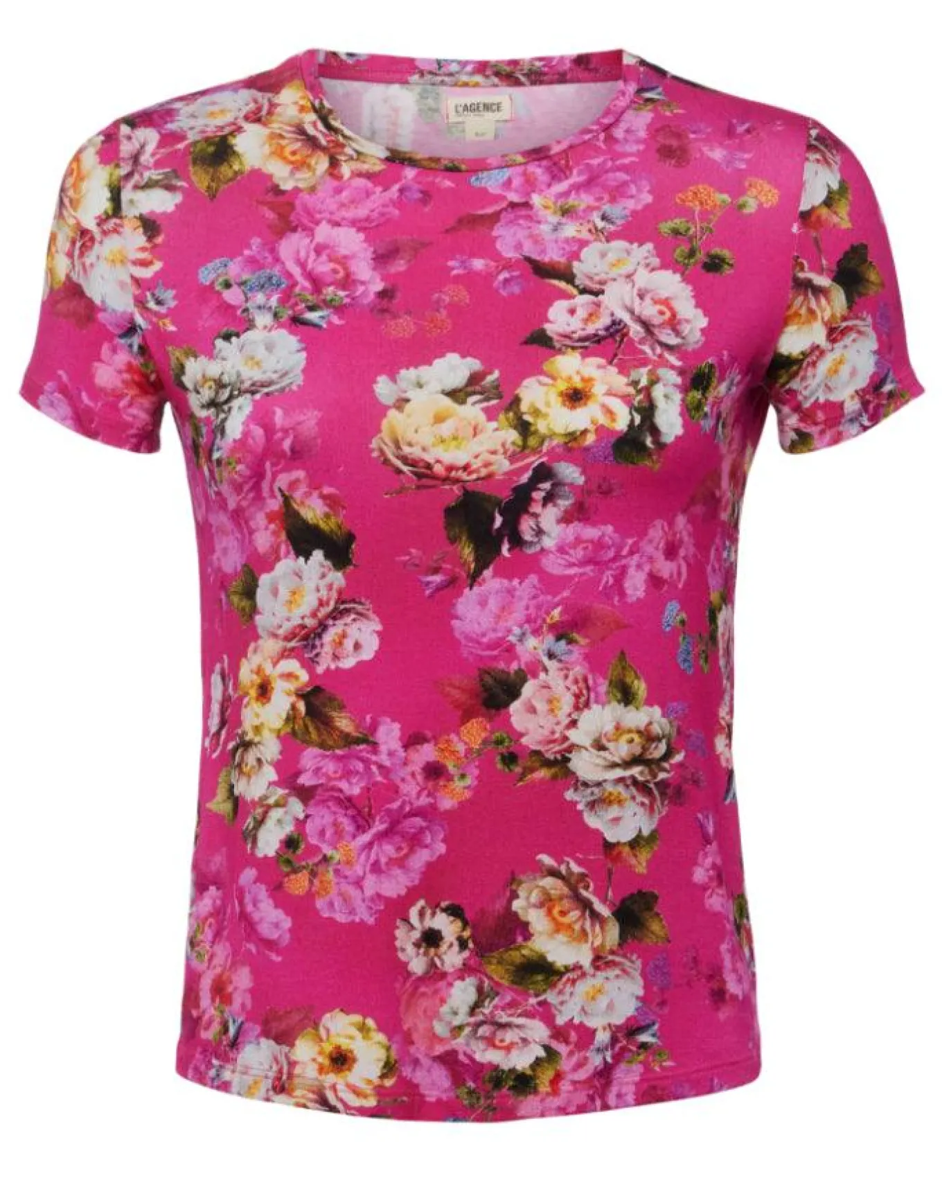 L'Agence Ressi Cabaret Pink Multi Tee