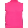 Lawrence Cashmere Turtleneck Tank Top