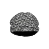 Lillie and Cohoe Dyllan Mohair Check Hat