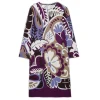 Luisa Cerano Flower Print Dress