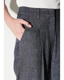 Luisa Cerano Linen Flowy Wide Leg Pant