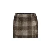 Luisa Cerano Vintage Check Mini Skirt