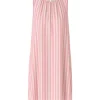 Marc Cain A-Line Vertical Stripe Dress