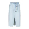 Marc Cain Faded Denim Skirt