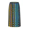 Marc Cain Harlequin Print Scuba Pencil Skirt