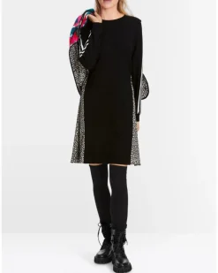 Marc Cain Leopard Print Back Dress