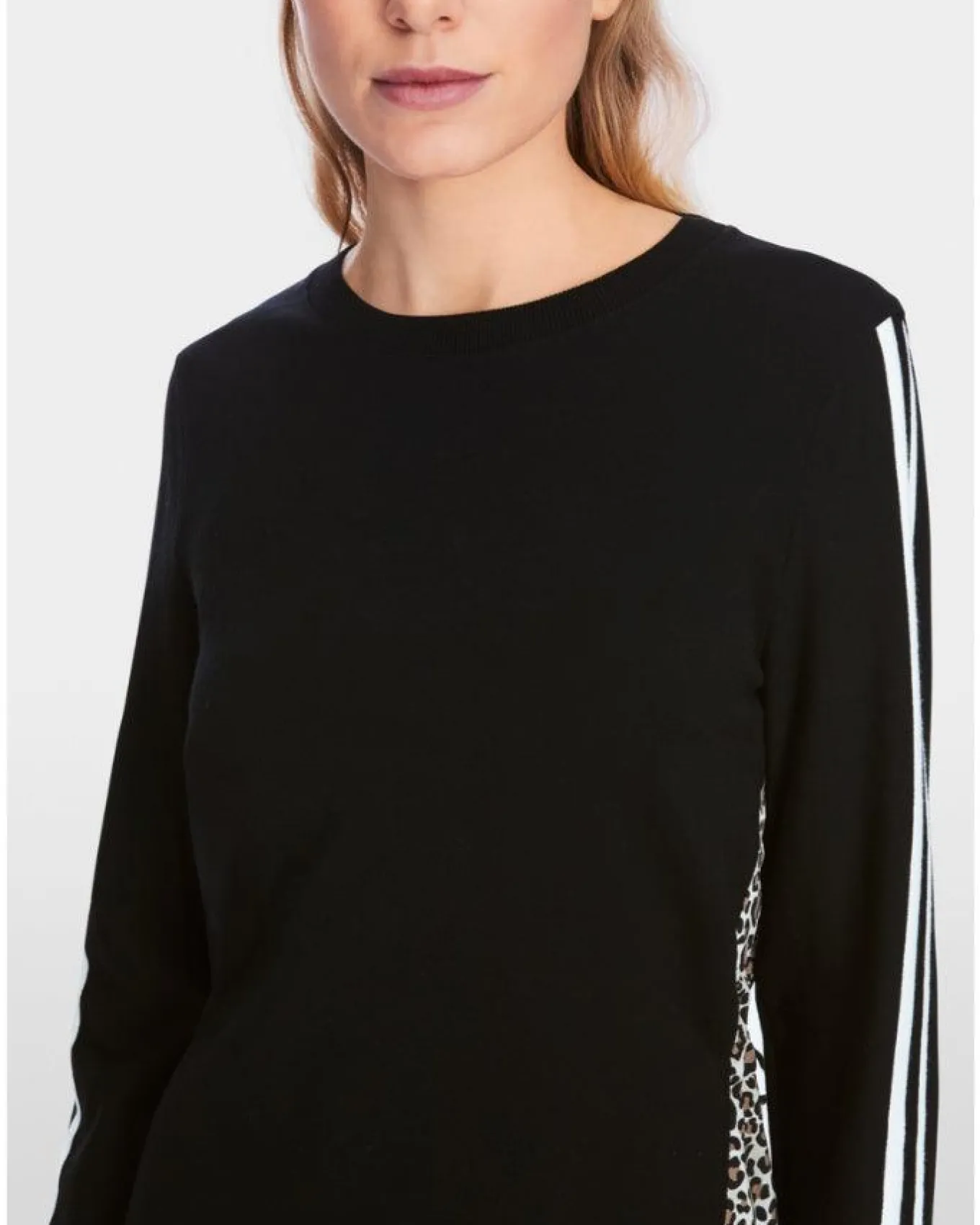 Marc Cain Leopard Print Back Dress