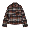 Max Mara Weekend Dover Check Flannel Down Jacket