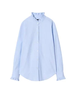 Nili Lotan Lydia Shirt Light Blue