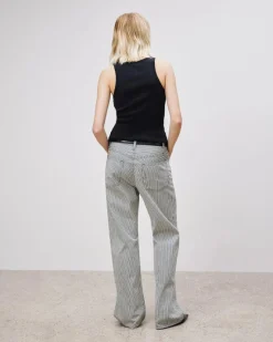 Nili Lotan Mitchell Stripe Jeans