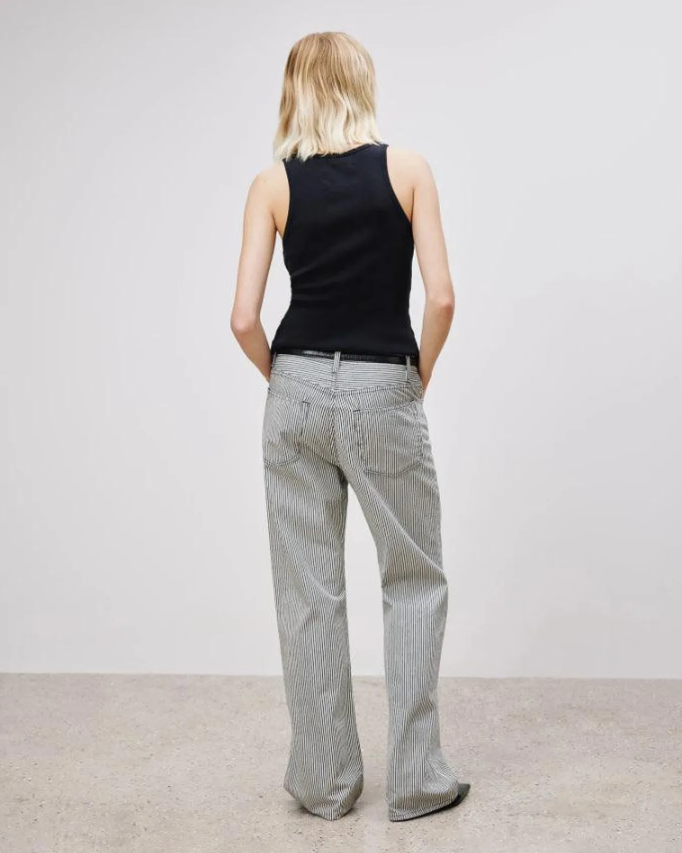 Nili Lotan Mitchell Stripe Jeans