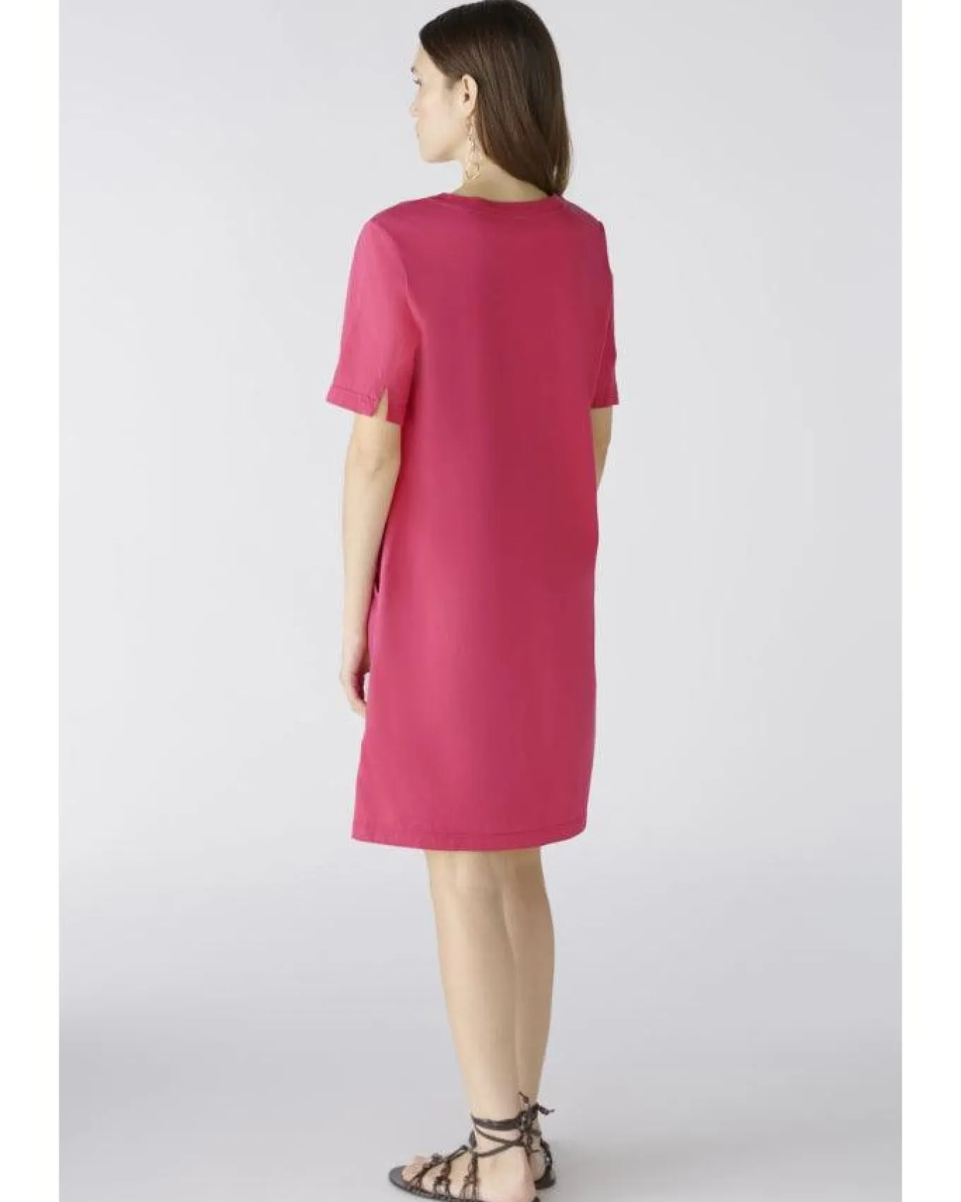 Oui Linen T-Shirt Dress