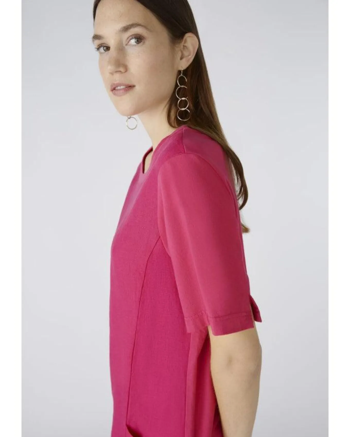 Oui Linen T-Shirt Dress