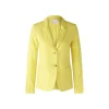 Oui Linen Two Button Blazer