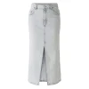 Oui Maxi Denim Skirt