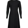Purotatto Mock Neck Knit Dress