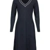 Purotatto V-Neck Knit Dress