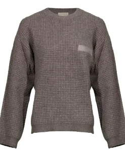 Purotatto Waffle Knit Sweater