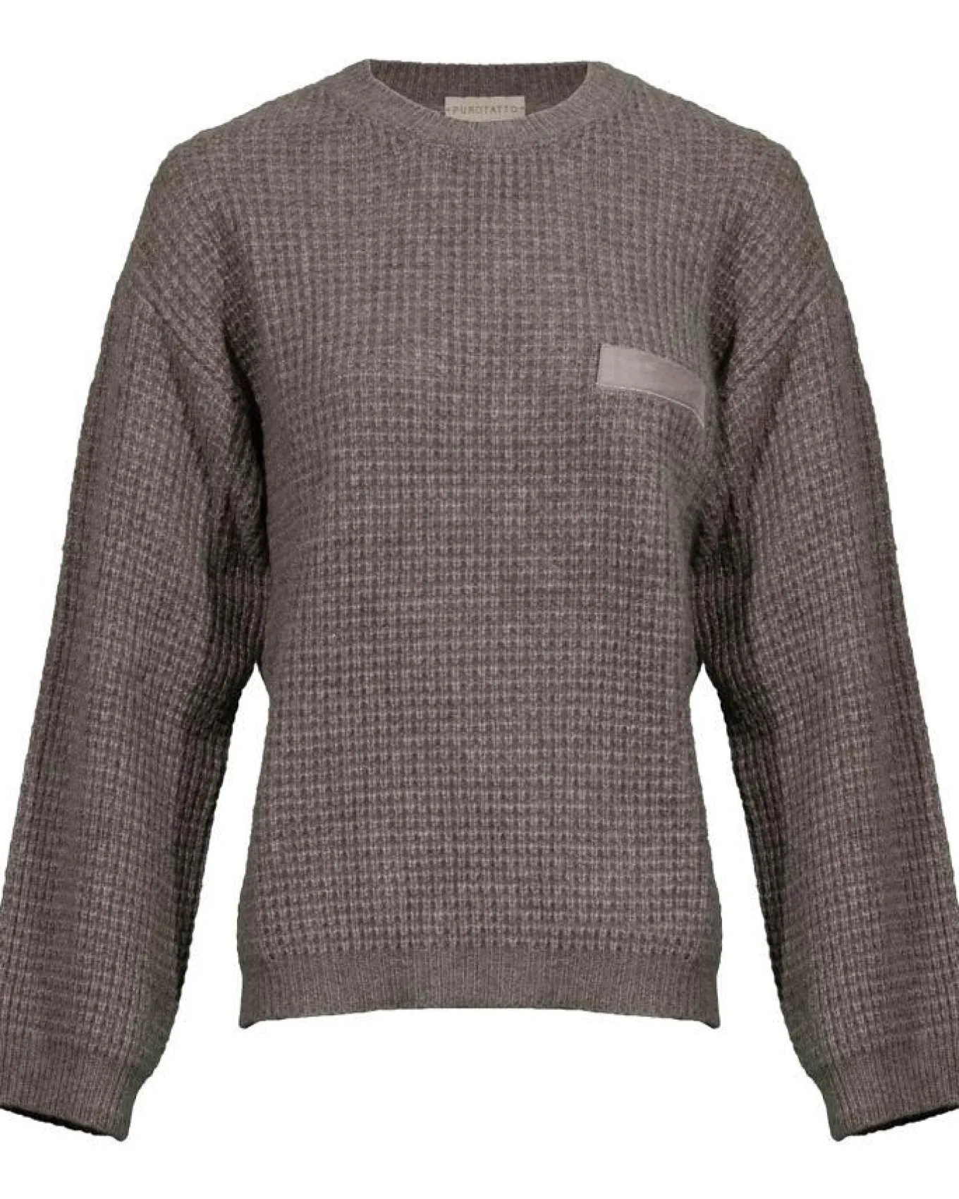 Purotatto Waffle Knit Sweater