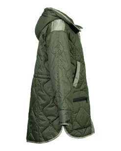 Quilted Shirt Coat