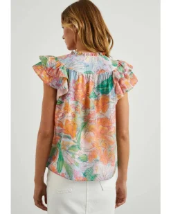 Rails Calista Ruffle Cap Sleeve Top