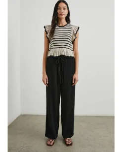 Rails Coen Peekaboo Sleeve Top
