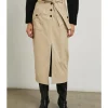 Rails Edem Faux Crinkle Leather Skirt