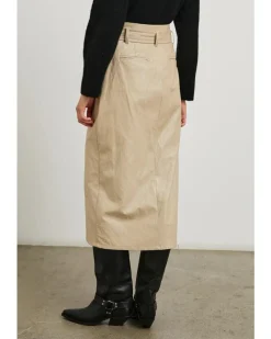 Rails Edem Faux Crinkle Leather Skirt