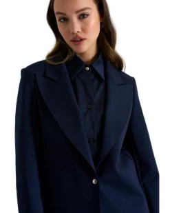 Shan Sofia 3D Long Blazer