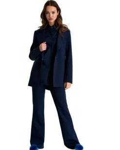 Shan Sofia 3D Long Blazer