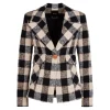 Smythe Cut-Away Check Blazer