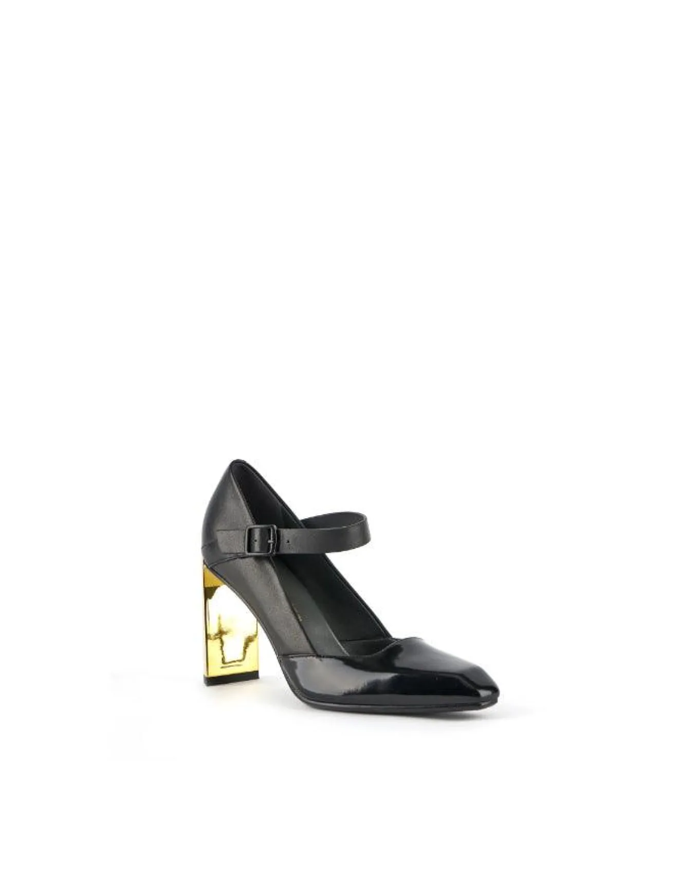 Tara MJ Hi Gold Heel Pump