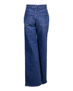 Veronica Beard Taylor High Rise Wide Leg Jeans